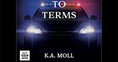 In this episode we hear the an excerpt from the audiobook for Coming To Terms by KA Moll narrated by Emily Beresford