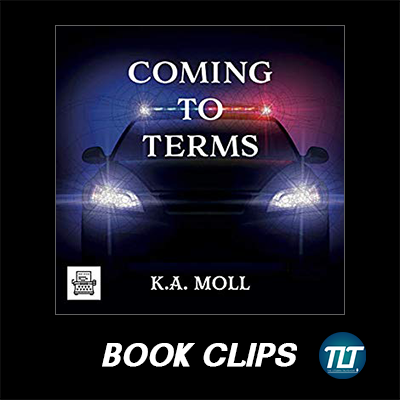 In this episode we hear the an excerpt from the audiobook for Coming To Terms by KA Moll narrated by Emily Beresford